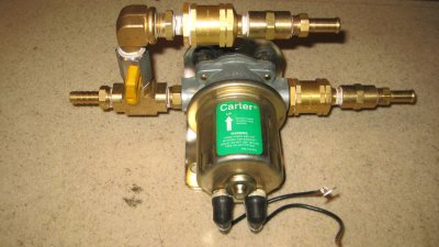 fuel line manual shut off valve switch