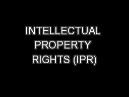 intellectual property law pdf