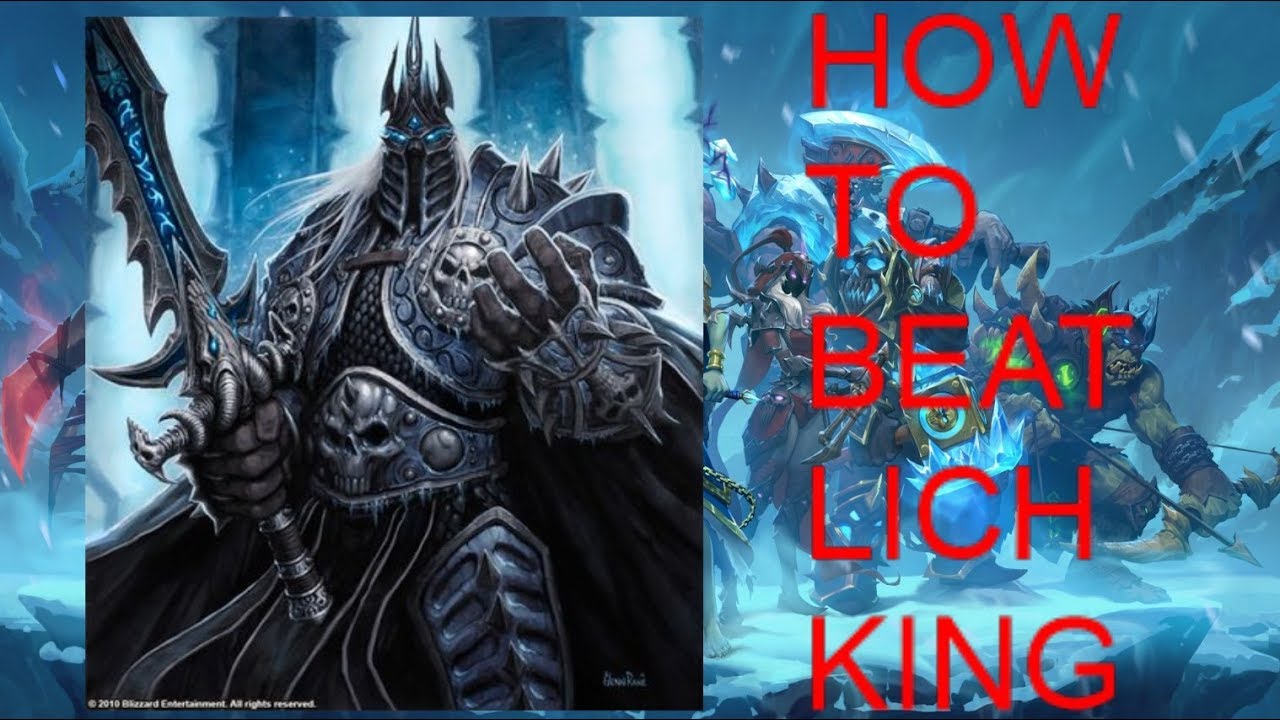 hearthstone frozen throne guide lich king