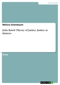 john rawls theory of justice pdf