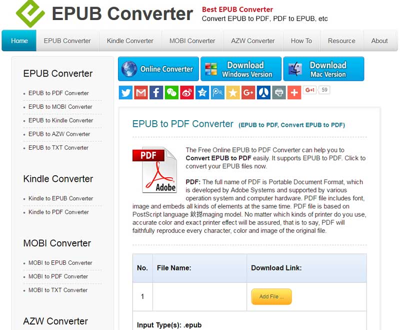 epub to pdf converter apk