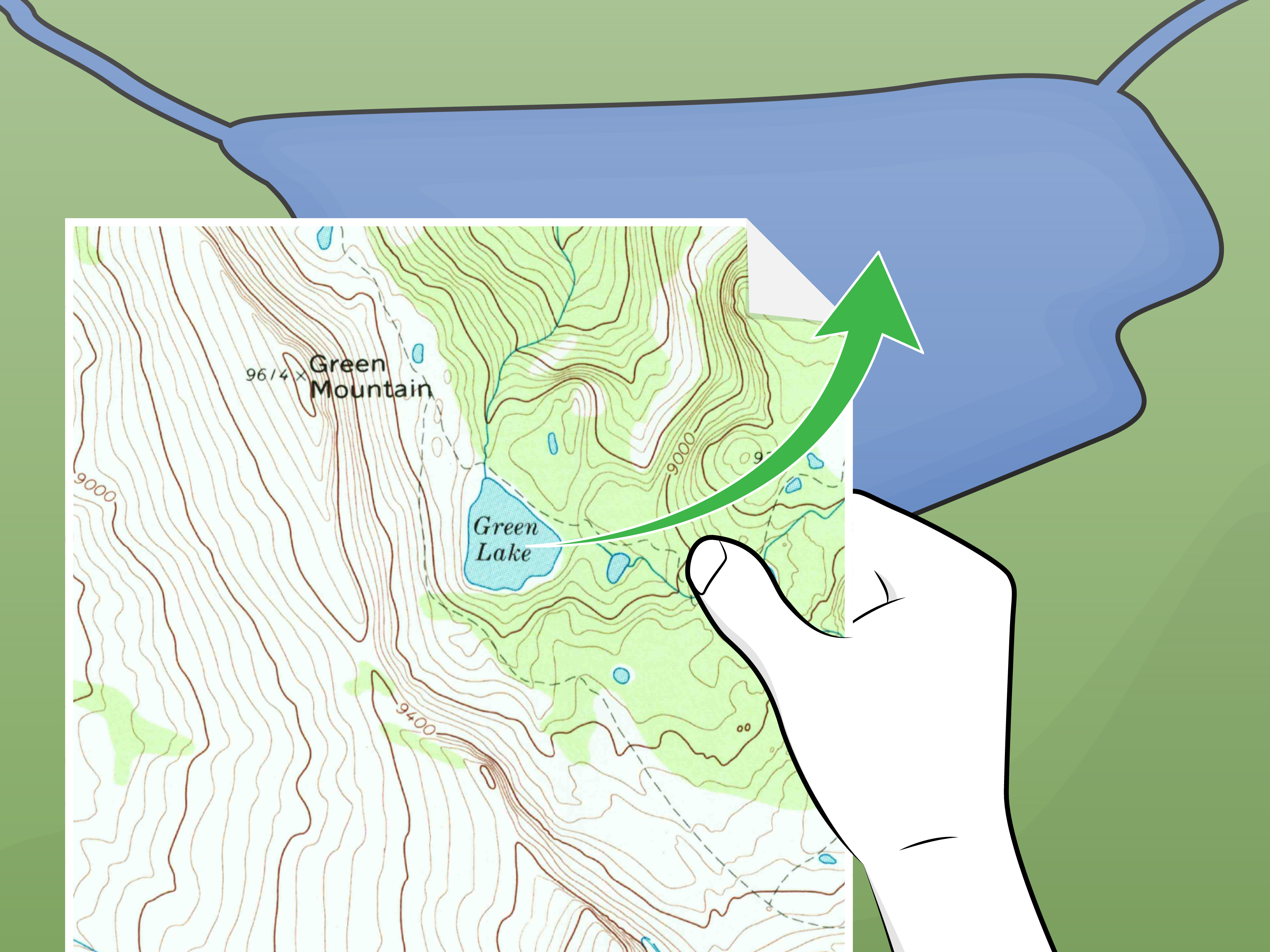 how to read a topographic map pdf