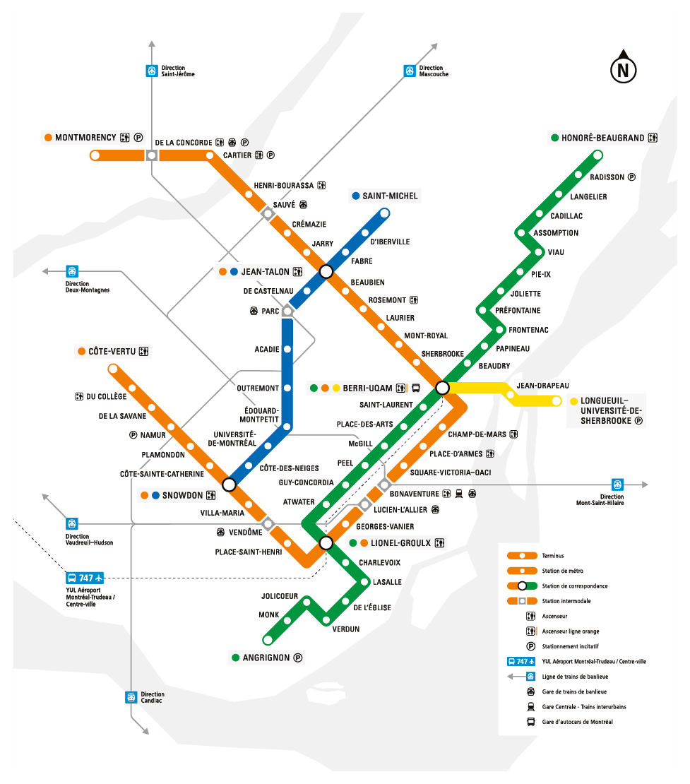 la metro map pdf