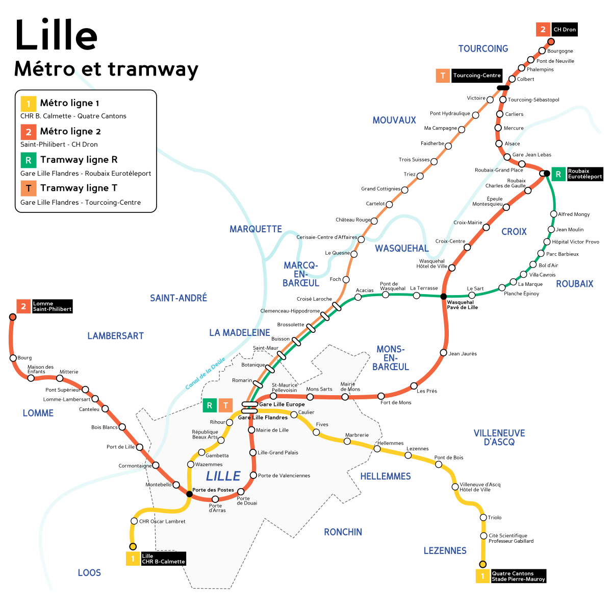 la metro map pdf