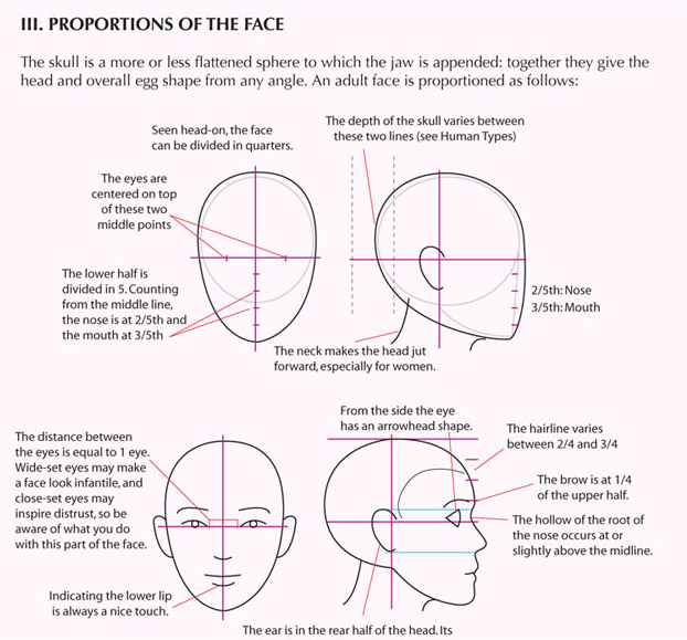 face sketch guide