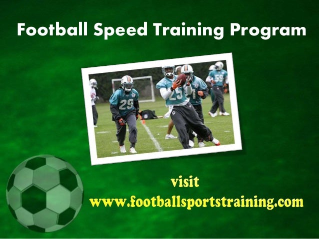 football speed training program pdf