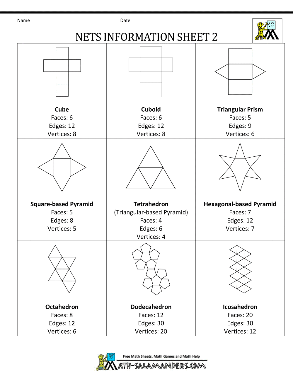geometric shapes pdf