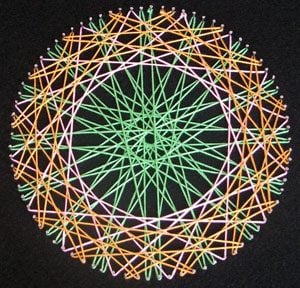 geometric string art patterns pdf