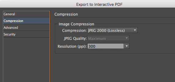 images blurry when export to pdf indesign