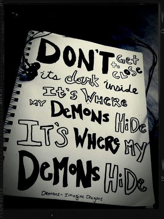 imagine dragons demons lyrics pdf