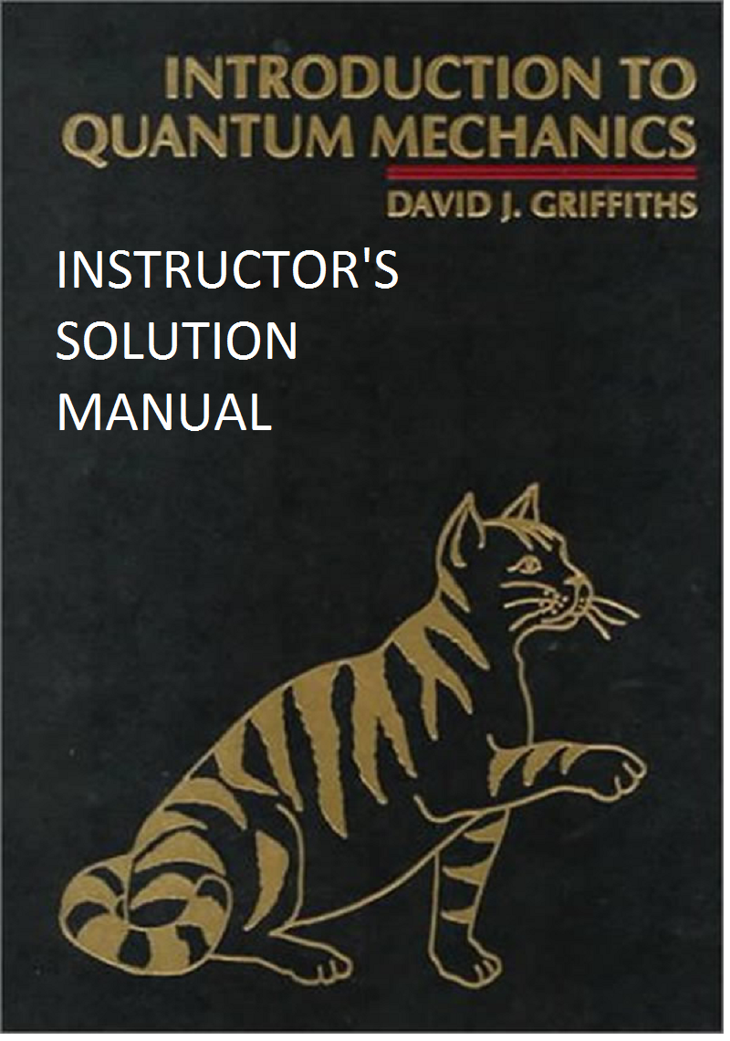 introduction to quantum mechanics by david griffiths 3rd edition pdf