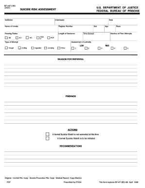 iosh risk assessment form pdf